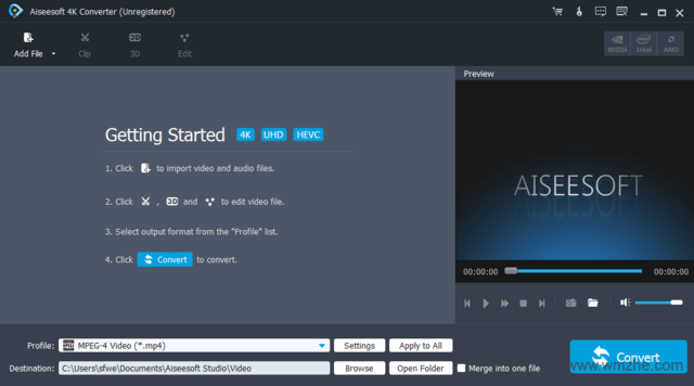 Aiseesoft 4K Converter软件截图