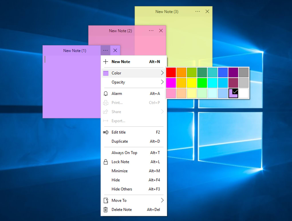 Simple Sticky Notes Simple Sticky Notes Simple Sticky Notes 