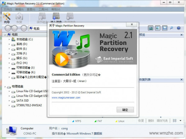 Magic Partition Recovery软件截图