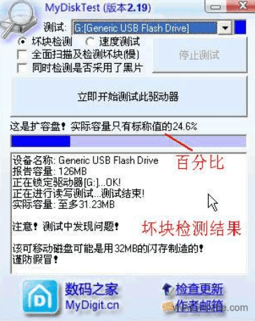 MyDiskTest软件截图