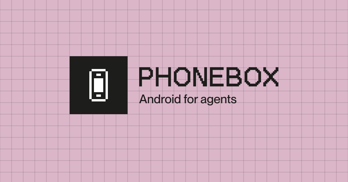Phonebox：把云端安卓手机交给 AI agent，按秒计费、停放免费