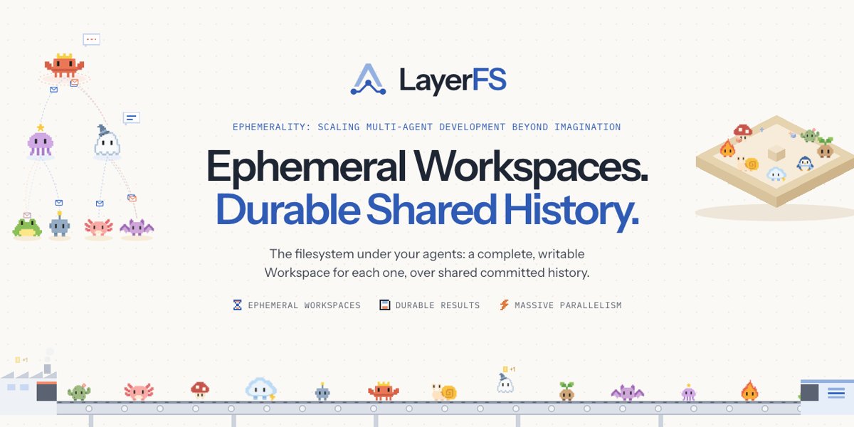 LayerFS 发布 v1.0.0：为多 agent 协作设计的临时工作区文件系统
