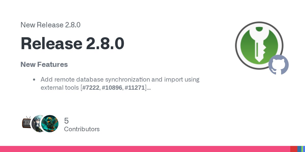 KeePassXC 2.8.0 发布：迁至 Qt 6，并修复多项安全问题