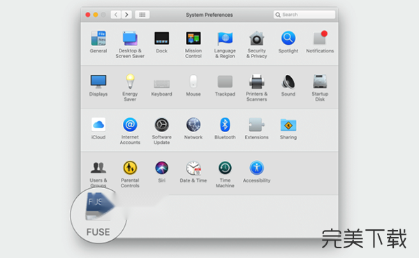 osxfuse Mac版