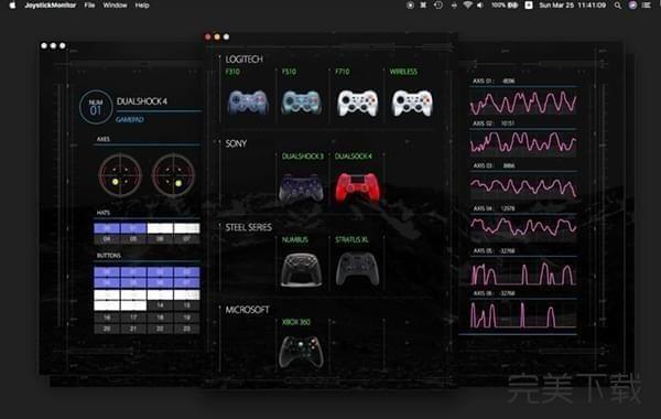 Joystick Monitor for Mac