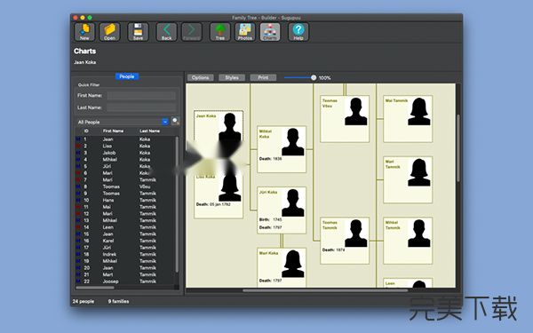 Family Tree Mac版