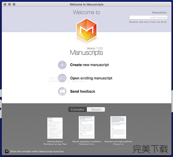 Manuscripts Mac版