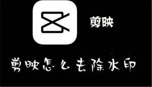 剪映怎么去除水印