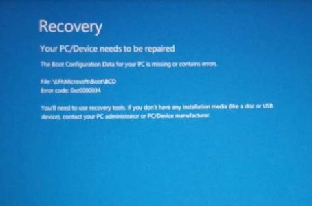 win10开机蓝屏怎么办？win10开机蓝屏0xc000000d的解决方法