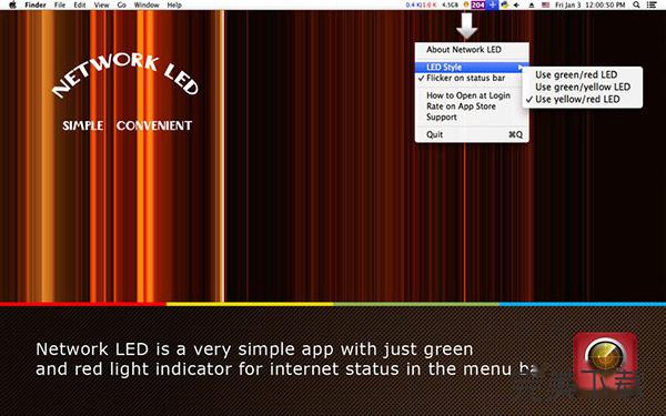 Network LED Mac版