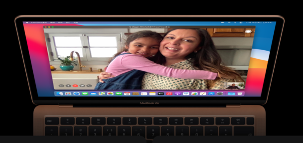 新MacBook仍搭载上一代720p摄像头,但M1芯片使其画质更好