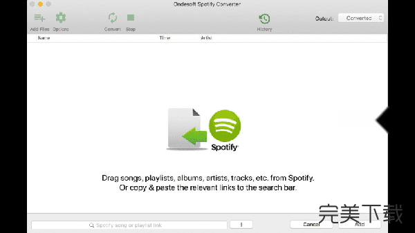 Ondesoft Spotify Converter Mac版