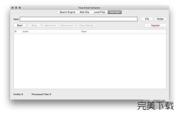 Email Extractor Mac版