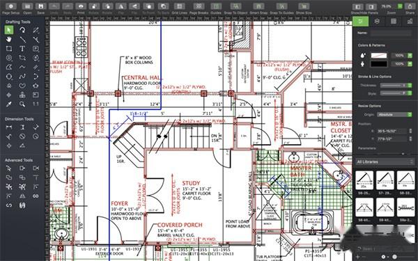 MacDraft Pro 7 Mac版
