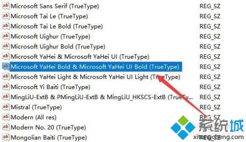 Windows10系统系统默认字体是雅黑怎么替换为其它(6)