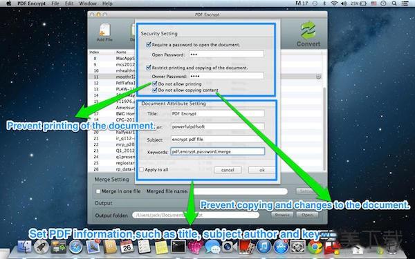 PDF Encrypt for Mac