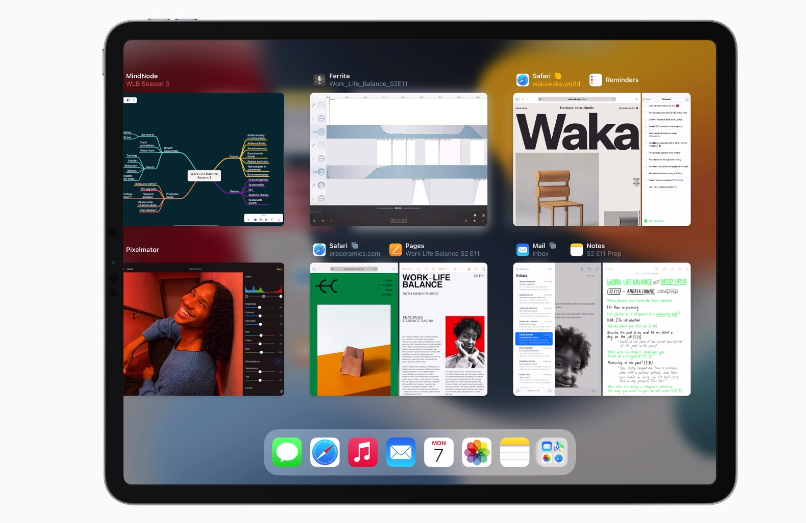 苹果官方解读 iPadOS 15:全新多任务处理,个性化设置 iPad 布局