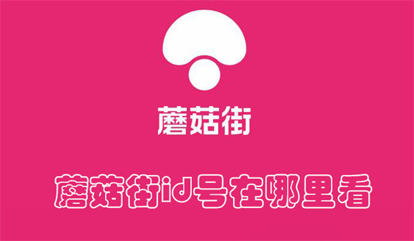 蘑菇街ID怎么查 ？四步查看个人ID