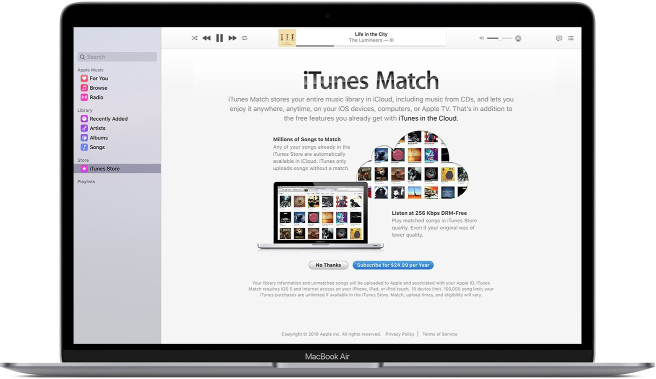 苹果 iTunes Match 功能近期出现失效,音乐无法上传