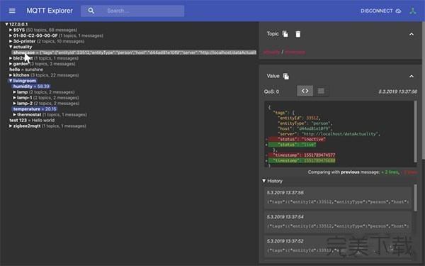 MQTT Explorer for Mac