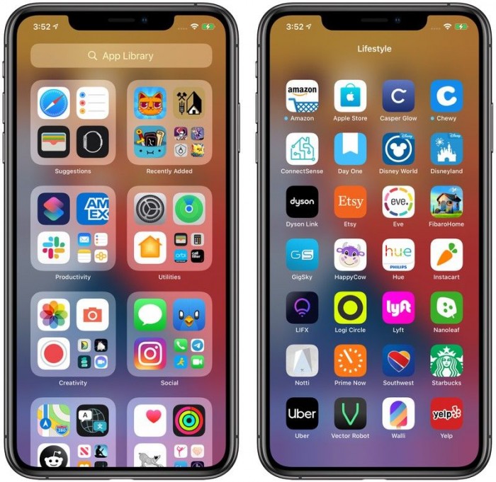 初探iOS 14主屏幕体验：小部件、App Library、隐藏应用等