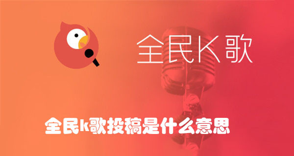 全民K歌投稿是什么意思？会员功能详解