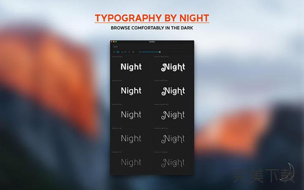 Typeface Mac版