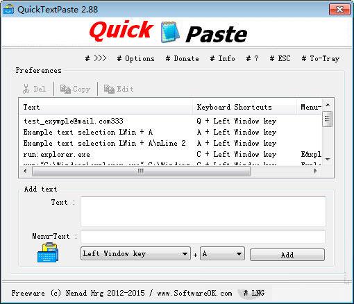 QuickTextPaste-快速粘贴文本工具-QuickTextPaste下载 v6.2.1.0官方版-完美下载